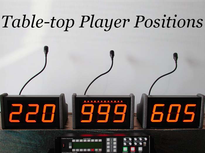Table Top Player positions picture